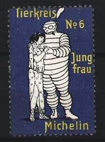 Reklamemarke tierkreis 6 - reklamemarke, no.