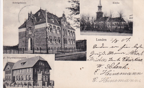 Lunden dithmarschen 1907 - lunden, dithmarschen,