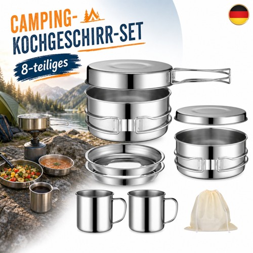 Camping kochgeschirr edelstahl - camping,