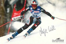 Katja Wirth Autogrammkarte Ski