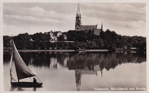 Postkarte chemnitz - chemnitz, /