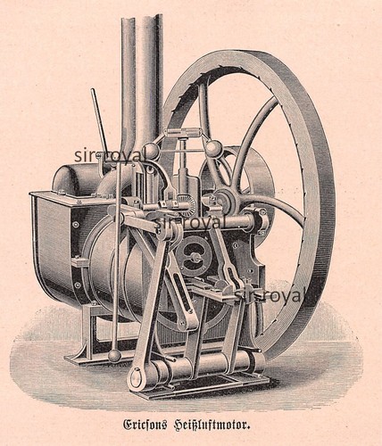 Heißluftmotor von ericson - von,