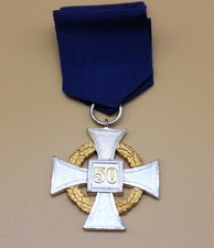 5oer Treudienst Ehrenzeichen 57er Trageweise, schöne Patina, Sammlungsauflösung