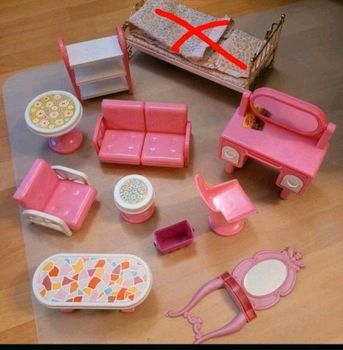 Barbie möbel set - barbie,