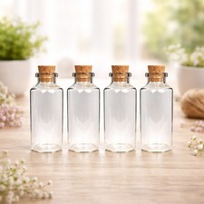 Fläschchen Glas mit Korken