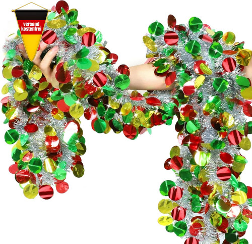 Weihnachts lametta girlande - lametta,