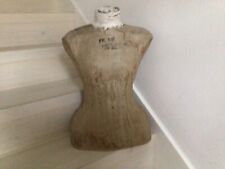 Alte Schneiderpuppe Torso Shabby Frankreich Brocante Country Industriestil Deko
