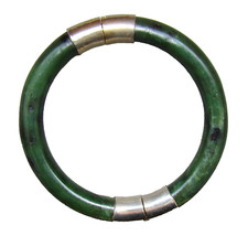 Dunkelgrün JADE Armreif