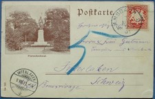 Ansbach Schlosstor RS. Platendenkmal