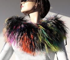 Pelz Schal Tibetlamm Boa Loop