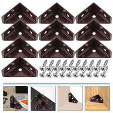  10 Pcs Regalbrett Halterung Möbel Eckverbinder Regalhalterung Eckenschutz Für