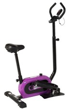 FitQuest 2 in 1 Crosstrainer Stepper & Heimtrainer Echelon App kompatibel schwarz