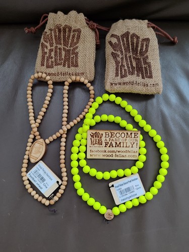 Wood fellas necklace set - necklace, neu