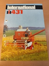 IHC 431 Mähdrescher Prospekt