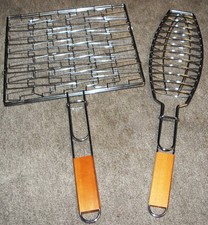 2 Grillguthalter Edelstahl