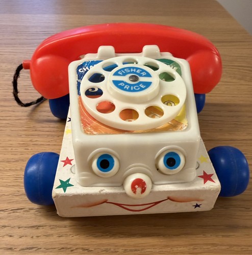 Fisher price telefon 1961 - fisher,