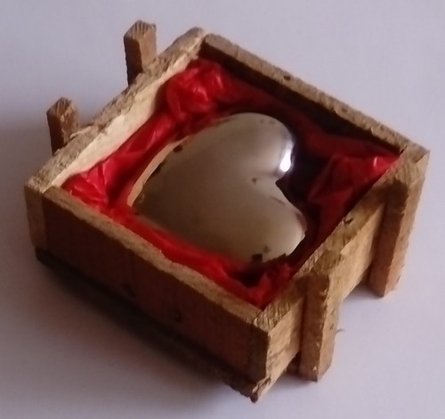 Deko herz edelstahl - 1,