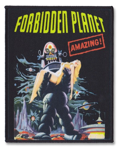 Forbidden planet sew - planet, sew-on