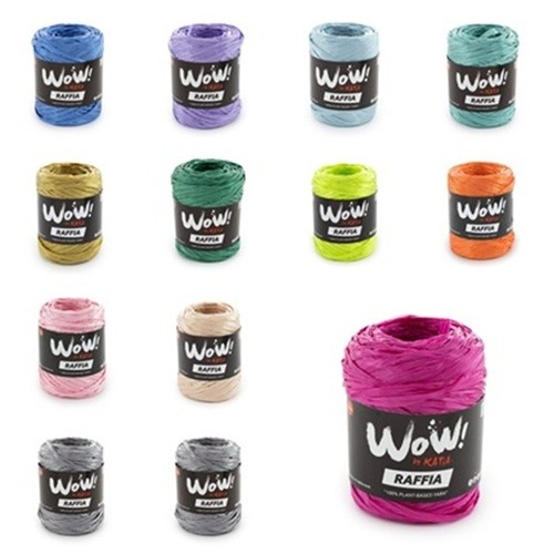 Katia wow raffia 50g - wow, bast