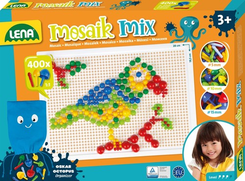 Mosaik steckspiel set - steckspiel, 400