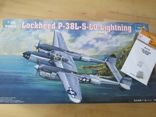 Trumpeter 02227, Lockheed P-38L-5-LO Lightning, 1:32 + Quickboost Gun Barrels