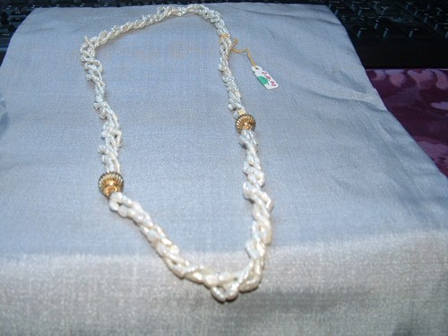 Echte biwa perlenkette mit - echte, –