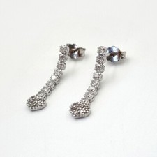 Ohrringe aus Weißgold Gold