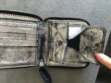 Damen Portemonnaie Leder 