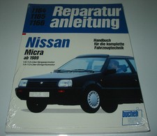 Reparaturanleitung Nissan Micra K10 / K 10 Vergaser + Einspritz Motor ab 1989! 