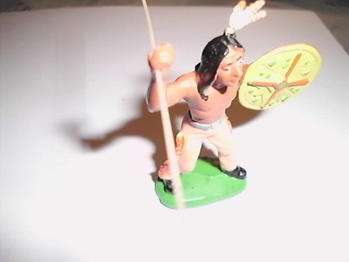 Ddr indianer mit speer - indianer-,