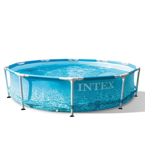 Swimming pool metal frame - metal,