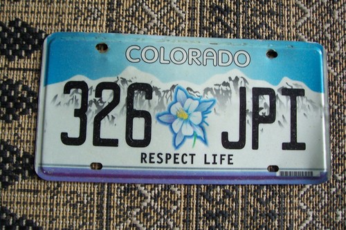 Colorado nummernschild usa - usa,
