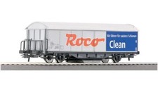 Roco 46400  H0 2-achsiger Schienenreinigungswagen mit Bremserbühne NEU OVP+