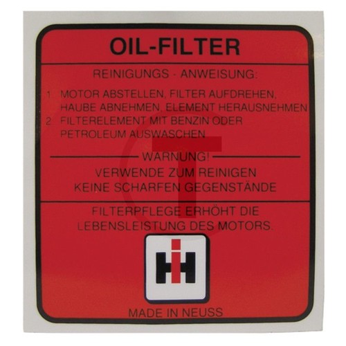 Granit aufkleber ölfilter - granit,