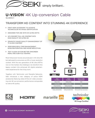 Seiki vision hdmi kabel - seiki,