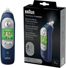 🤒Braun ThermoScan 7+ connect Fieberthermometer Ohr Baby Kinder IRT6575NWE🤒