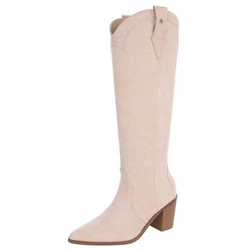 Damen cowboyboots mit - damen,