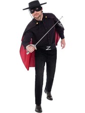 Zorro Zubehörset Erwachsene