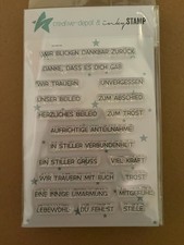 Hobbyauflösung - Stempelset