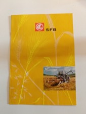 Original Prospekt Claas SFB Mähdrescher AS Oldtimer Landwirtschaft N5