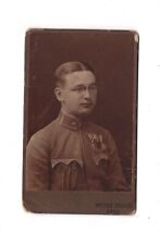 CDV Foto K.u.k. Soldat mit