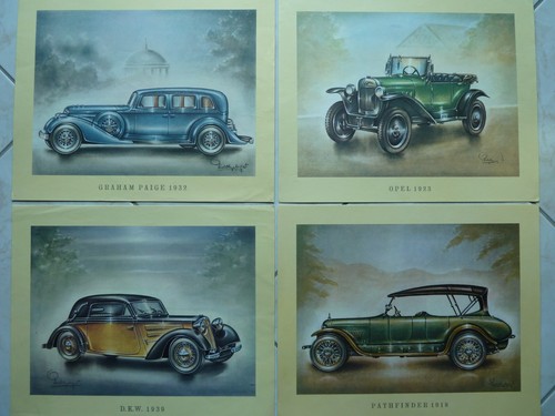 Aral oldtimer kunstdrucke - aral,