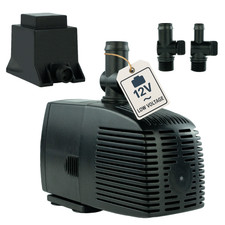 Teichpumpe 1.500L/H, 12V