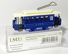 Straßenbahn zugwagen blau - straßenbahn,