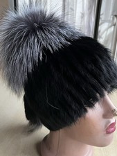 Damen Pelzmütze Echt Pelz