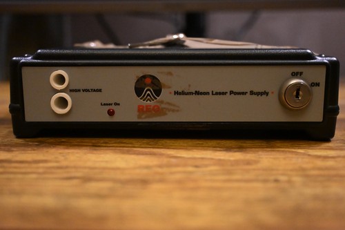 Reo helium neon hene - hene, laser