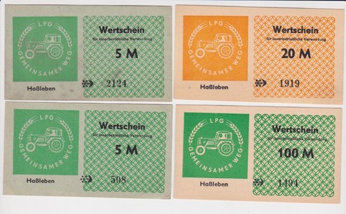 Banknoten bis 100 mark ddr - 5,
