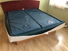 Wasserbett komplett 180 x 220 cm mit Sockel, 2 x Dual Avantgarde-Softside