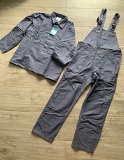 ❌NEU Berufsbekleidung SANFOR Gr 50 Schweißer Anzug Jacke Proban Grau