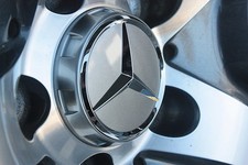 Original Mercedes-Benz Radnabendeckel Kappen chrom silber metallic A45 AMG